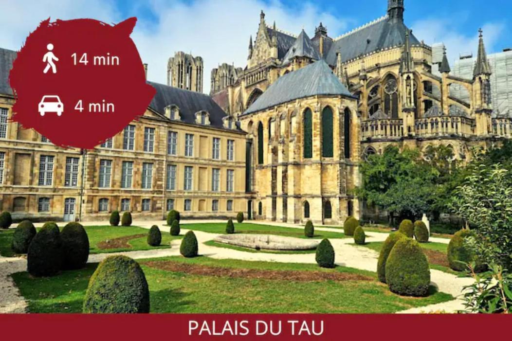 Cocon Luxe - Sauna & Balneo Au Coeur De Reims Ngoại thất bức ảnh